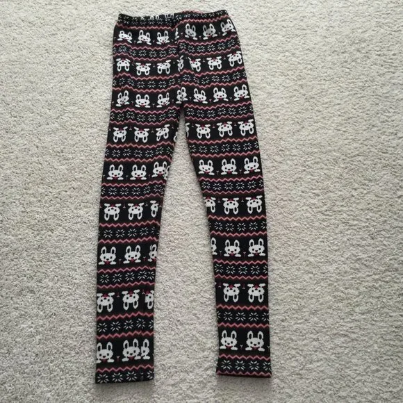 Bundle of 2 Warm Pants Legging for Girls - Picture 7 of 9